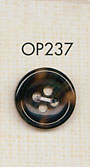 OP237 Bottone In Poliestere A 4 Fori Simile A Un Bufalo Di Lusso[Pulsante] DAIYA BUTTON