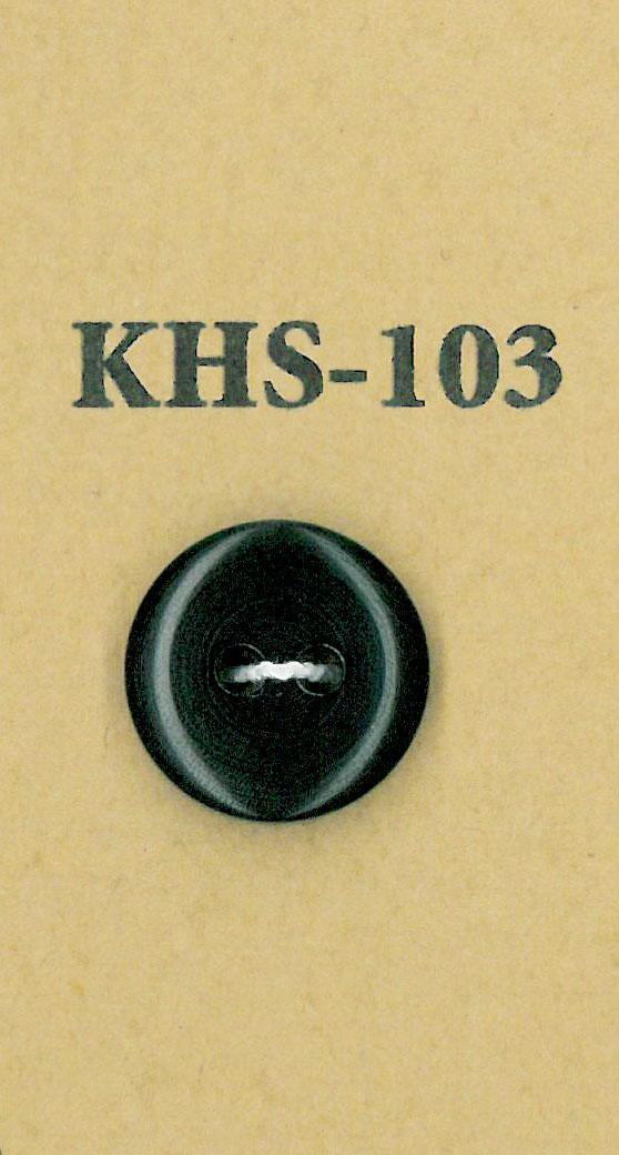 KHS-103 Pulsante Di Corno Semplice A 2 Fori Buffalo Koutoku Button