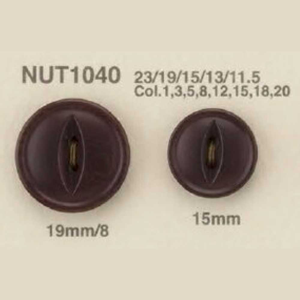 NUT-1040 Bottone A 2 Fori Cat Eye In Materiale Naturale[Pulsante] IRIS
