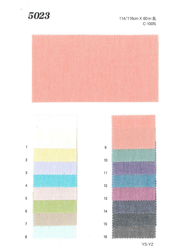 MU5023 Oxford[Tessile / Tessuto] Ueyama Textile
