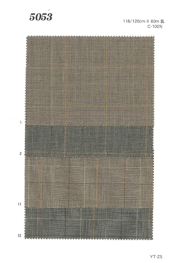 MU5053 Glen Check[Tessile / Tessuto] Ueyama Textile