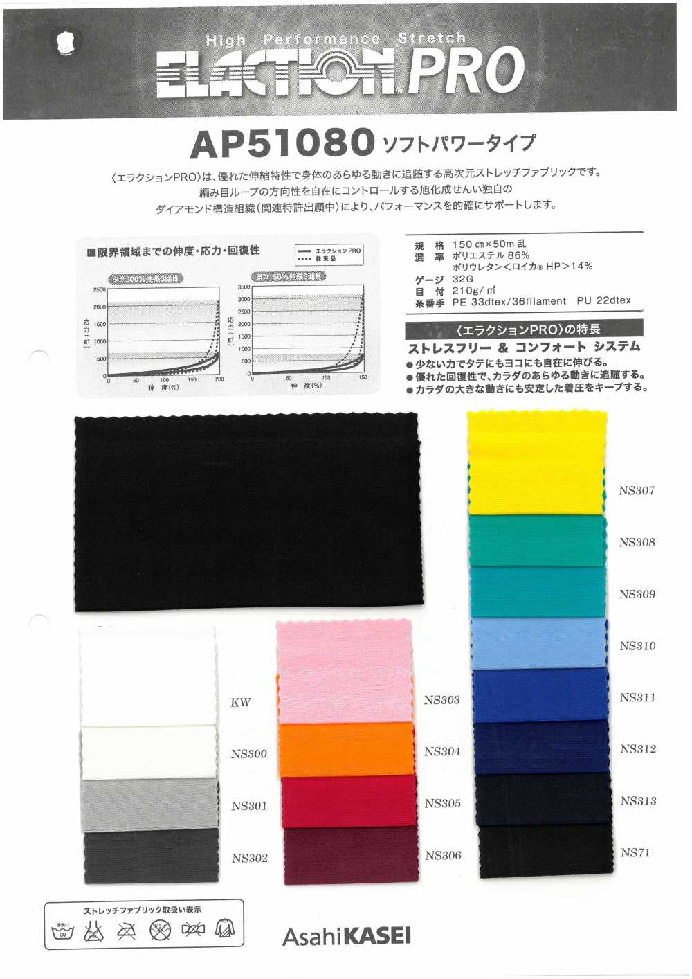 AP51080 Tipo Di Potenza Morbida Eraction Pro[Tessile / Tessuto] Tratto Del Giappone