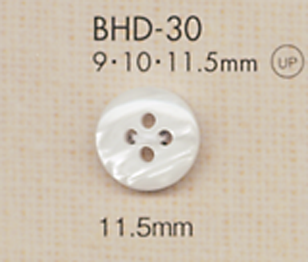 BHD30 BOTTONI DAIYA Bottone In Poliestere Tipo RIVER SHELL Resistente Agli Urti A Quattro Fori[Pulsante] DAIYA BUTTON