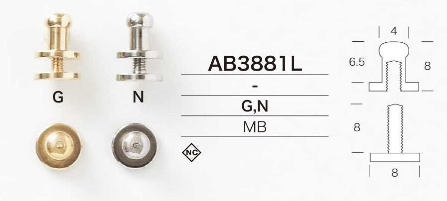 AB3881L AB3881L Parte Superiore A Vite[Altri articoli vari] IRIS
