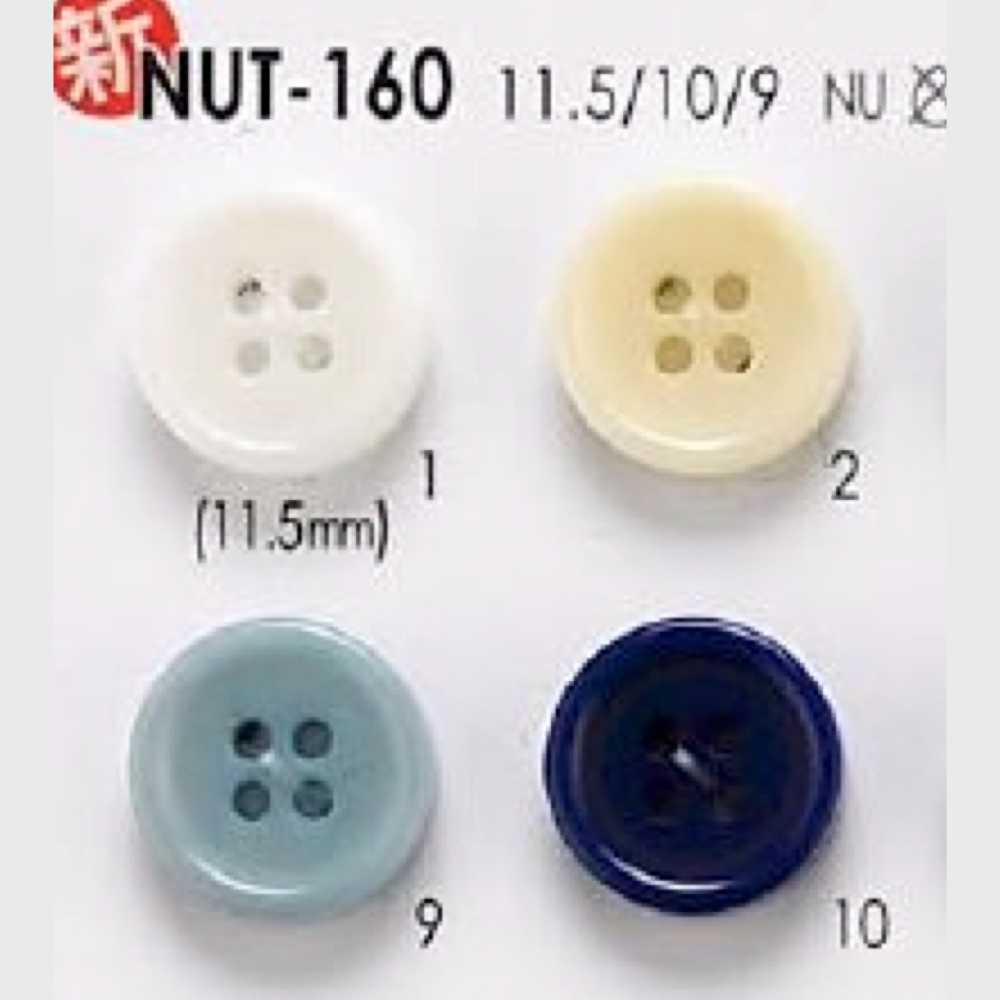 NUT160 Bottone A 4 Fori Realizzato In Dado[Pulsante] IRIS