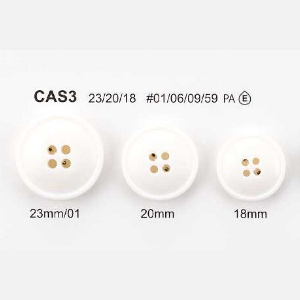 CAS3 Bottone A 4 Fori In Resina Di Nylon[Pulsante] IRIS