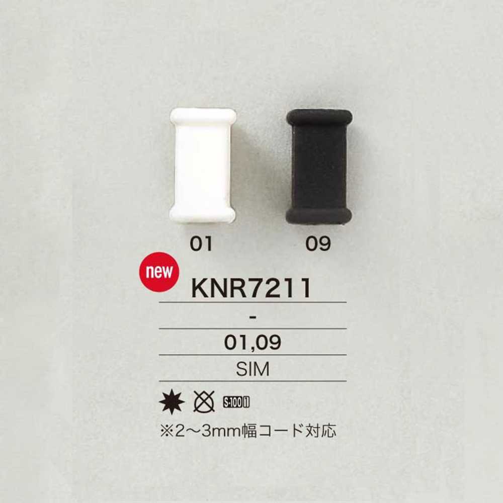 KNR7211 Hardware In Cordoncino Di Silicone[Fibbie E Anello] IRIS