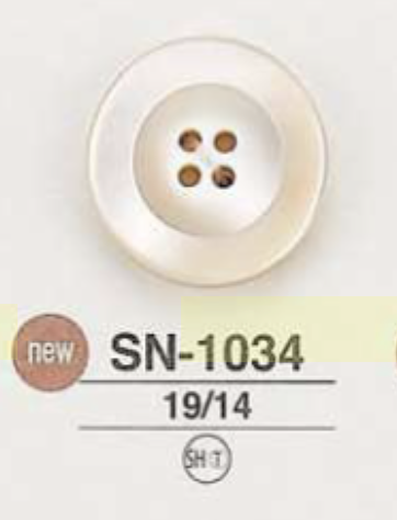 SN1034 Bottone A Conchiglia A 4 Fori[Pulsante] IRIS