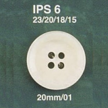 IPS6 Bottone A 4 Fori In Resina Poliestere[Pulsante] IRIS