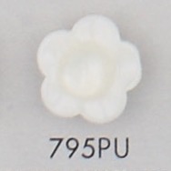 795PU Bottone In Plastica A Forma Di Fiore A 2 Fori[Pulsante] DAIYA BUTTON