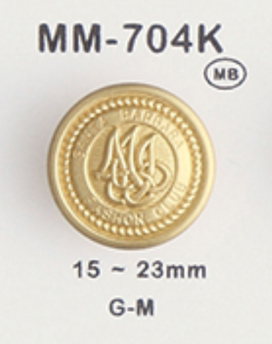 MM704K Bottone In Metallo[Pulsante] DAIYA BUTTON