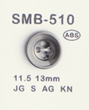 SMB-510 Bottone Piccolo In ABS, Quattro Fori[Pulsante] DAIYA BUTTON