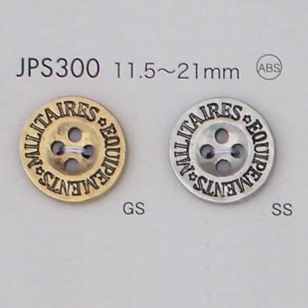 JPS300 Resina ABS, 4 Fori, Pulsanti Placcati[Pulsante] DAIYA BUTTON