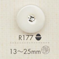 R177 Bottoni In Resina Poliestere[Pulsante] DAIYA BUTTON