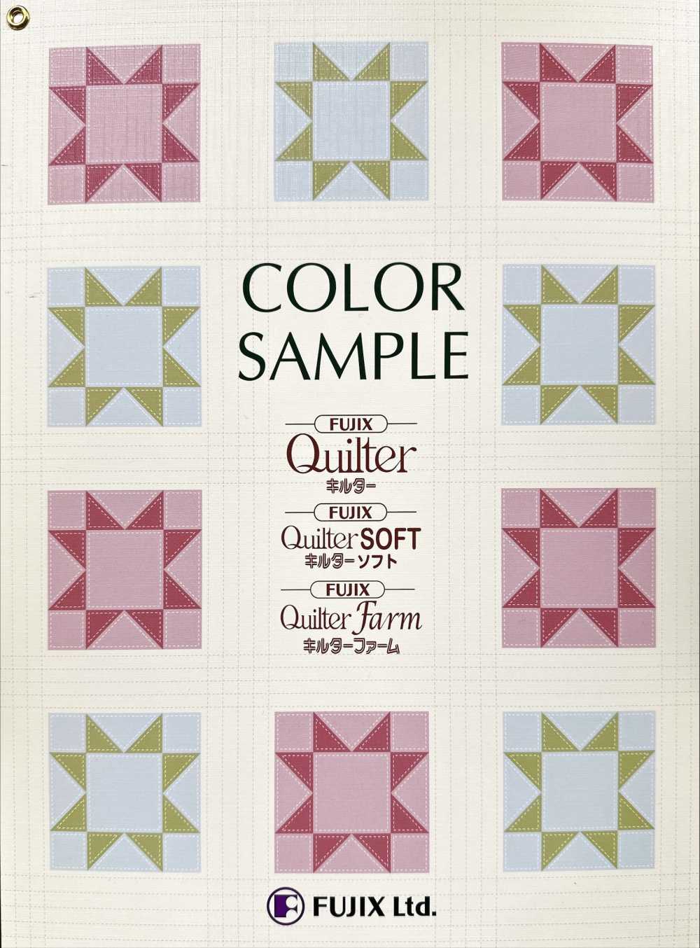 FUJIX-SAMPLE-19 Quilter Quilter Farm Scheda Campione FUJIX