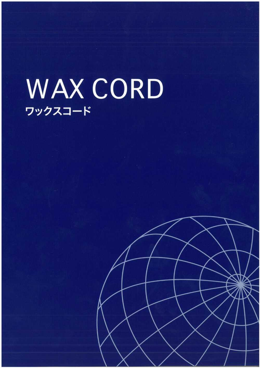 WAX-CORD-SAMPLE Scheda Campione Di CORDINO DI CERA UNITED RIBBONS