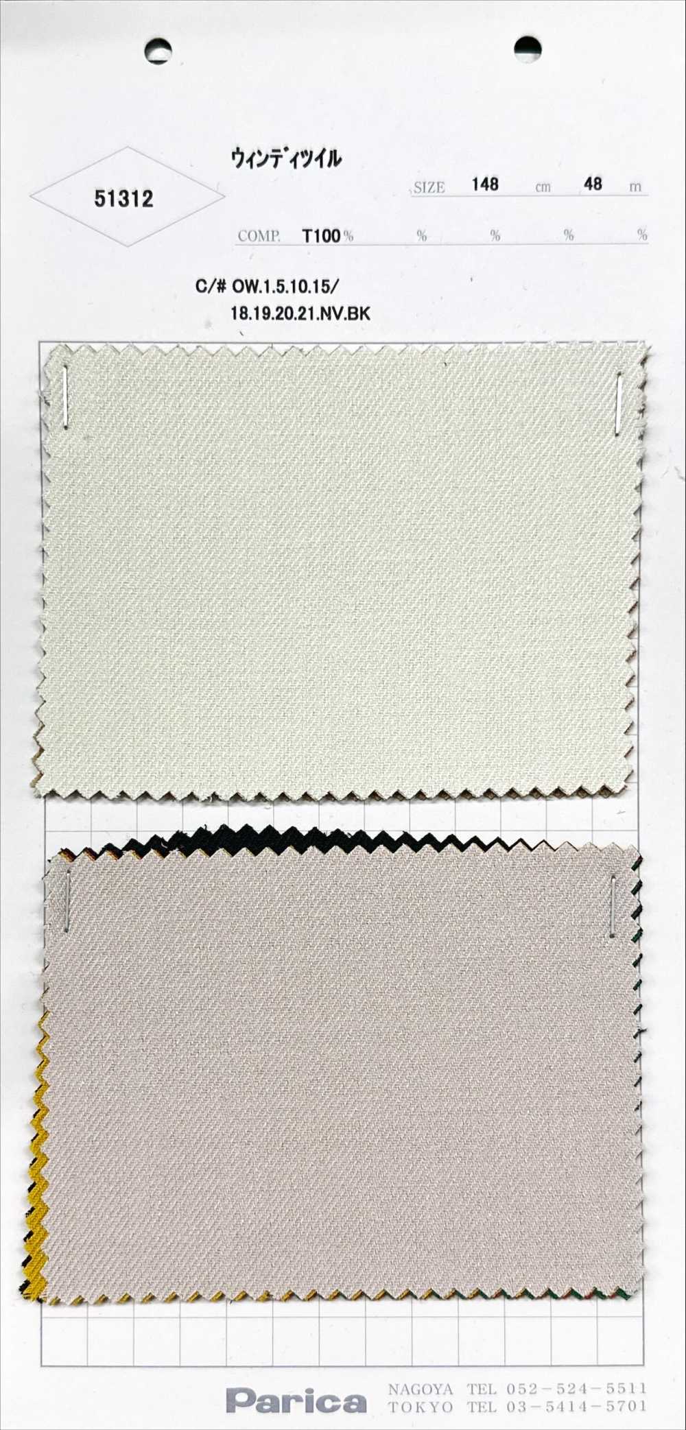 51312 Twill Ventoso[Tessile / Tessuto] Parika
