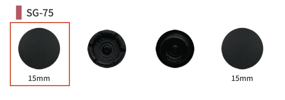SG-75-A Testa SUNGRIP SG75[Chiusura A Pressione/rondella Ad Occhiello] Kajitec