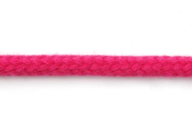 CCR01A(M) Cordoncino Di Cotone Da 4,5 Mm[Cavo A Nastro] Cordon