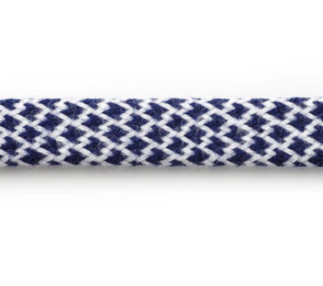 IND18 Cordoncino Indaco 8mm[Cavo A Nastro] Cordon