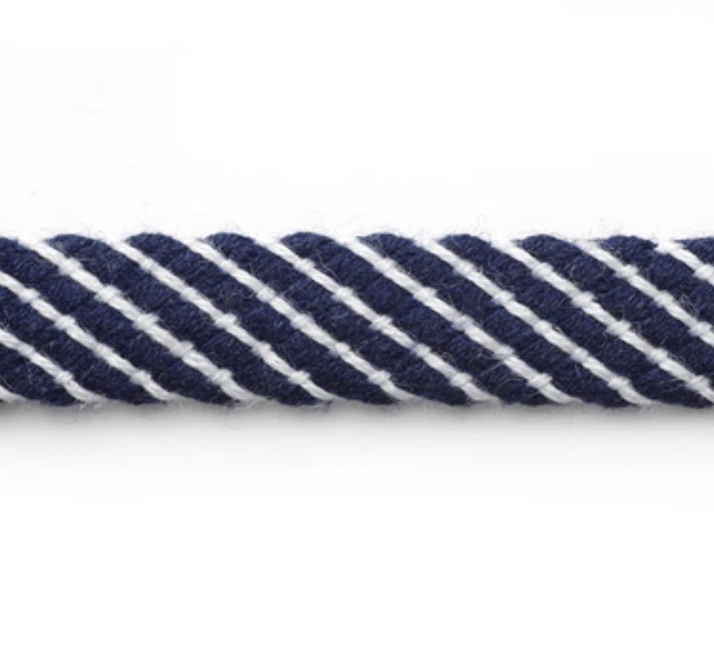 IND17 Cordoncino Indaco 8mm[Cavo A Nastro] Cordon