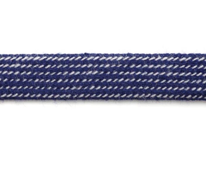 IND20 Cordoncino Indaco 8mm[Cavo A Nastro] Cordon