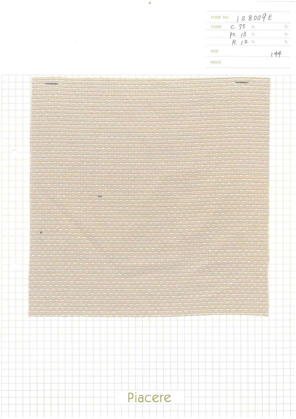 1S8009E Rafia Nanako[Tessile / Tessuto] Piacere