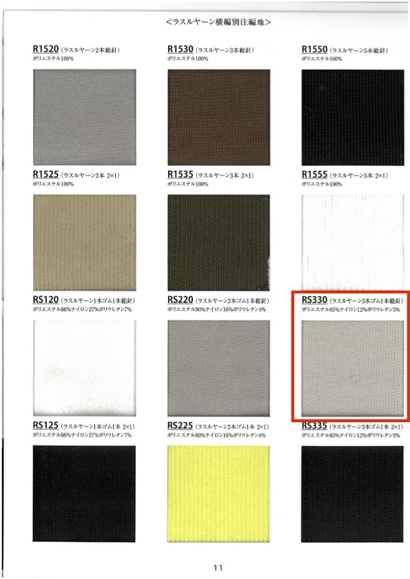 RS330 Filato A Coste, 3 Elastici, 1 Ago, Larghezza 60 Cm[Maglia A Coste] TAKENAKA CORPORATION