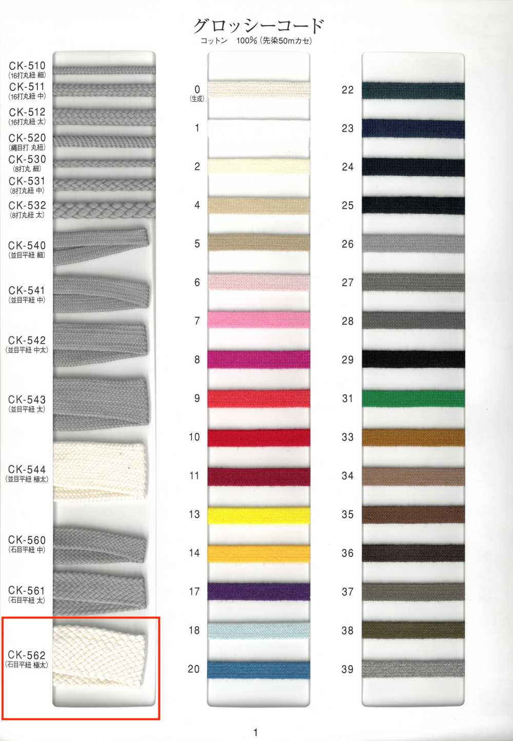 CK-562 Cordino Lucido Cordino Piatto Effetto Pietra Extra Spesso[Cavo A Nastro]