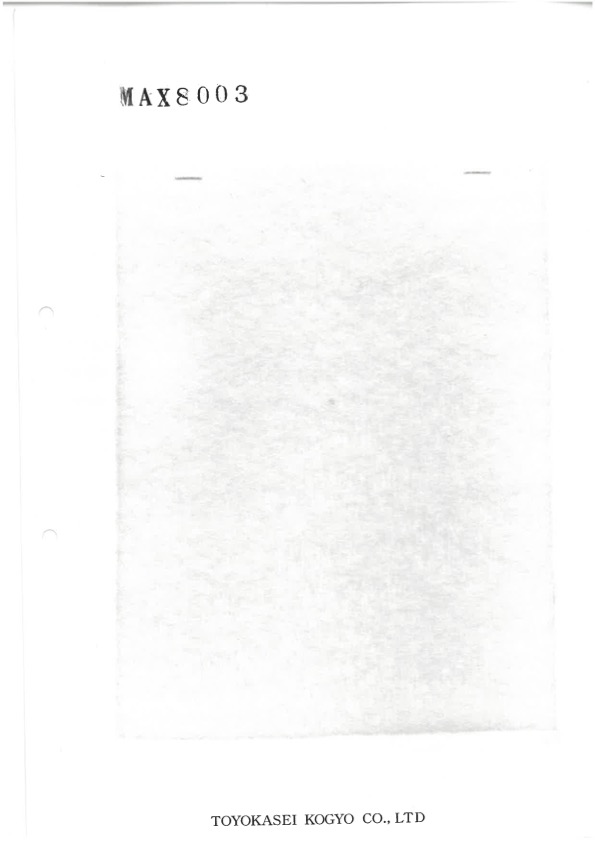 MAX8003 Imbottitura Serie MAX 30 G[Interfodera]