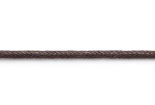 CCR-02WAX(SS) Cordino In Cotone Cerato Da 1,2 Mm Con Anima[Cavo A Nastro] Cordon