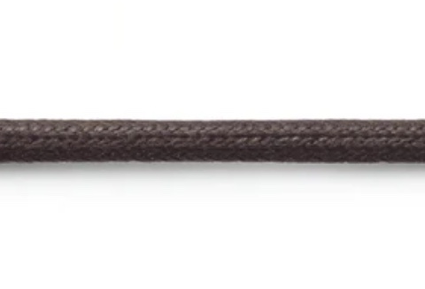 CCR-02WAX(S) Cordino In Cotone Cerato Da 2,2 Mm Con Anima[Cavo A Nastro] Cordon