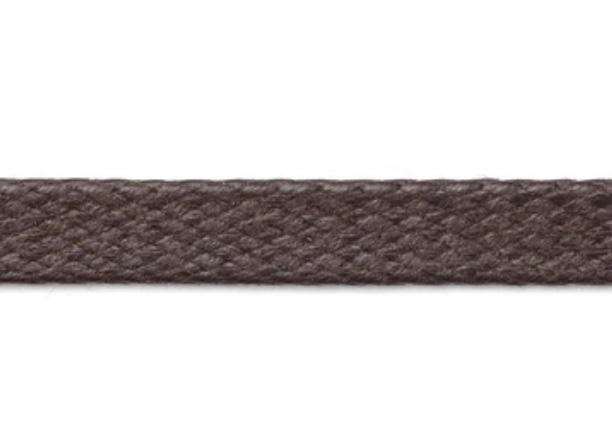 CCF-01BWAX(L) Cordino Di Cotone Cerato 5,5 Mm[Cavo A Nastro] Cordon