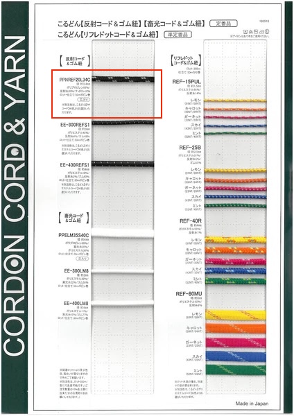 PPNREF20L34C Cavo Rotondo Arrotolato 3,4 Mm[Cavo A Nastro] Cordon