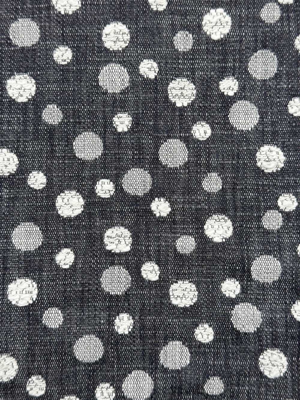 FY1044-24 Denim Jacquard A Pois[Tessile / Tessuto] DUCK TEXTILE