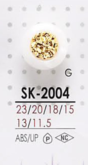 SK2004 Bottone Con Gambo Per La Tintura[Pulsante] IRIS