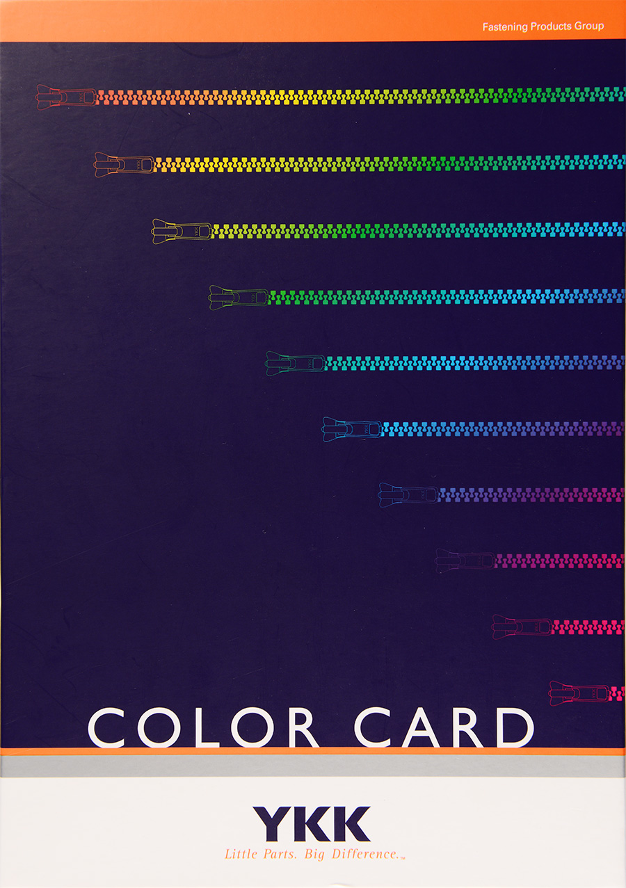 YKK-SAMPLE Carta Colori YKK[Scheda Campione] YKK