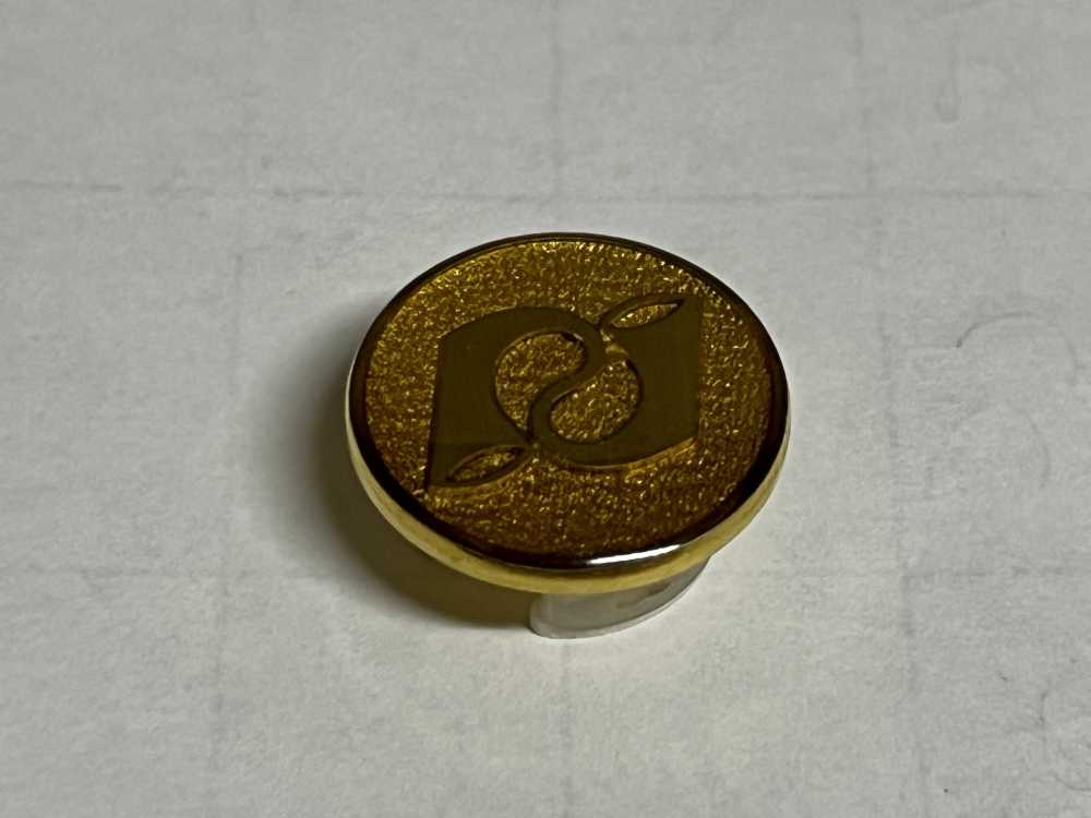 EX188 Bottoni In Metallo Per Abiti E Giacche Made In Japan Oro[Pulsante]