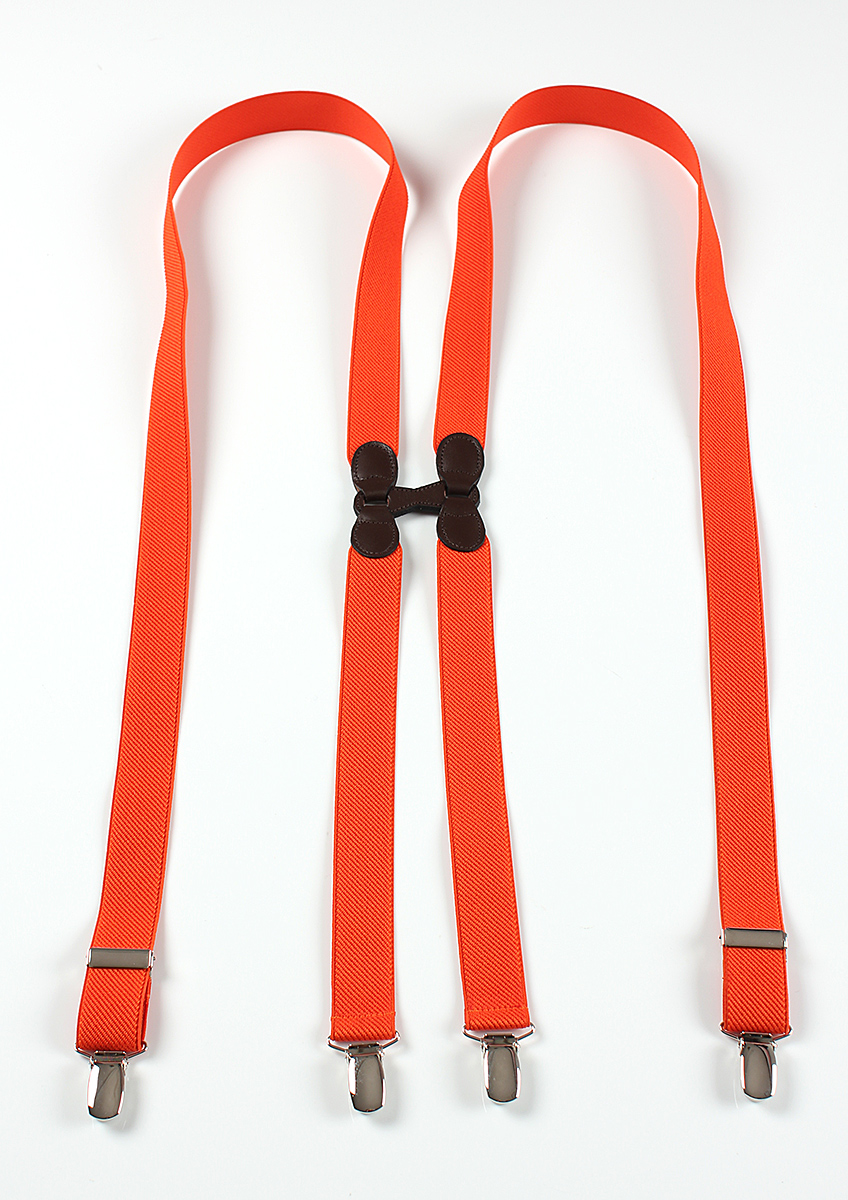 VAR-87 BRETELLE & BRACES Bretelle Tipo H Arancione[Accessori formali] Bretelle & Bretelle