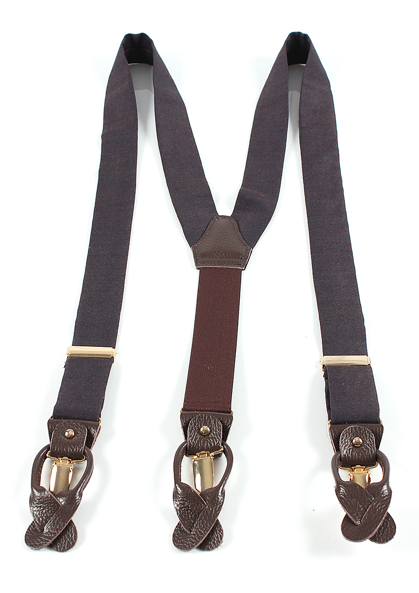 PSR-6 Usa Le Bretelle Pentagono Textile Brown[Accessori formali] Yamamoto(EXCY)