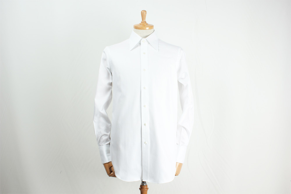 GXPSH2 THOMAS MASON Camicia Di Colore Normale In Twill Bianco Usata In Tessuto[Prodotti Di Abbigliamento] Yamamoto(EXCY)
