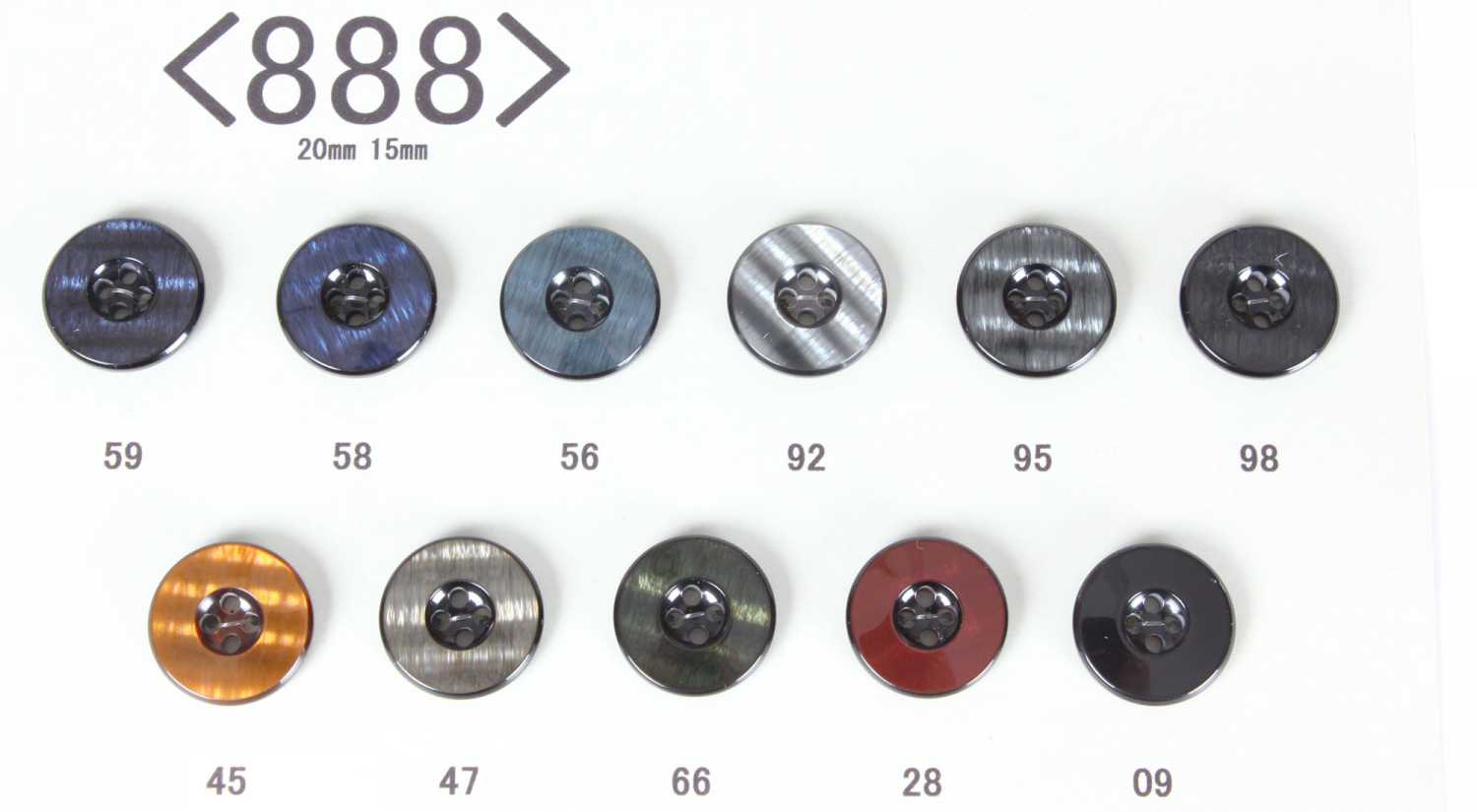 888 FLIGHT Bottoni In Poliestere Per Abiti Domestici E Giacche[Pulsante]