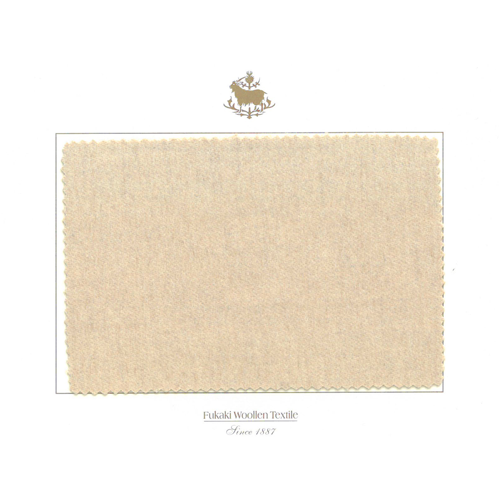 5654 Fukaki Lana Made In Japan Super Luxury Coat Materiale Ibex Textile[Tessile] FUKAKI