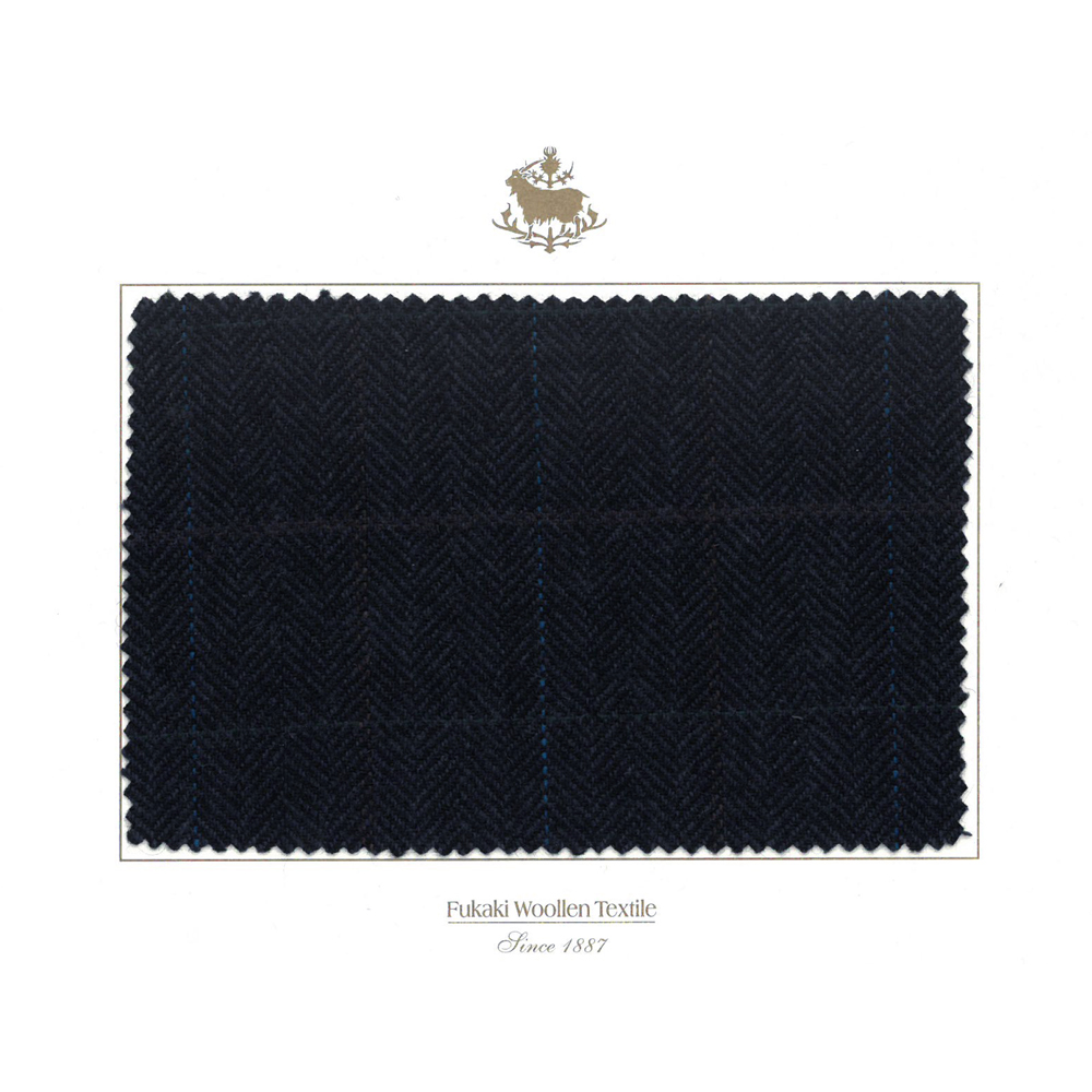 1676 Tessuto Fukaki Tessuto Made In Japan Misto Cashmere Guanaco[Tessile] FUKAKI