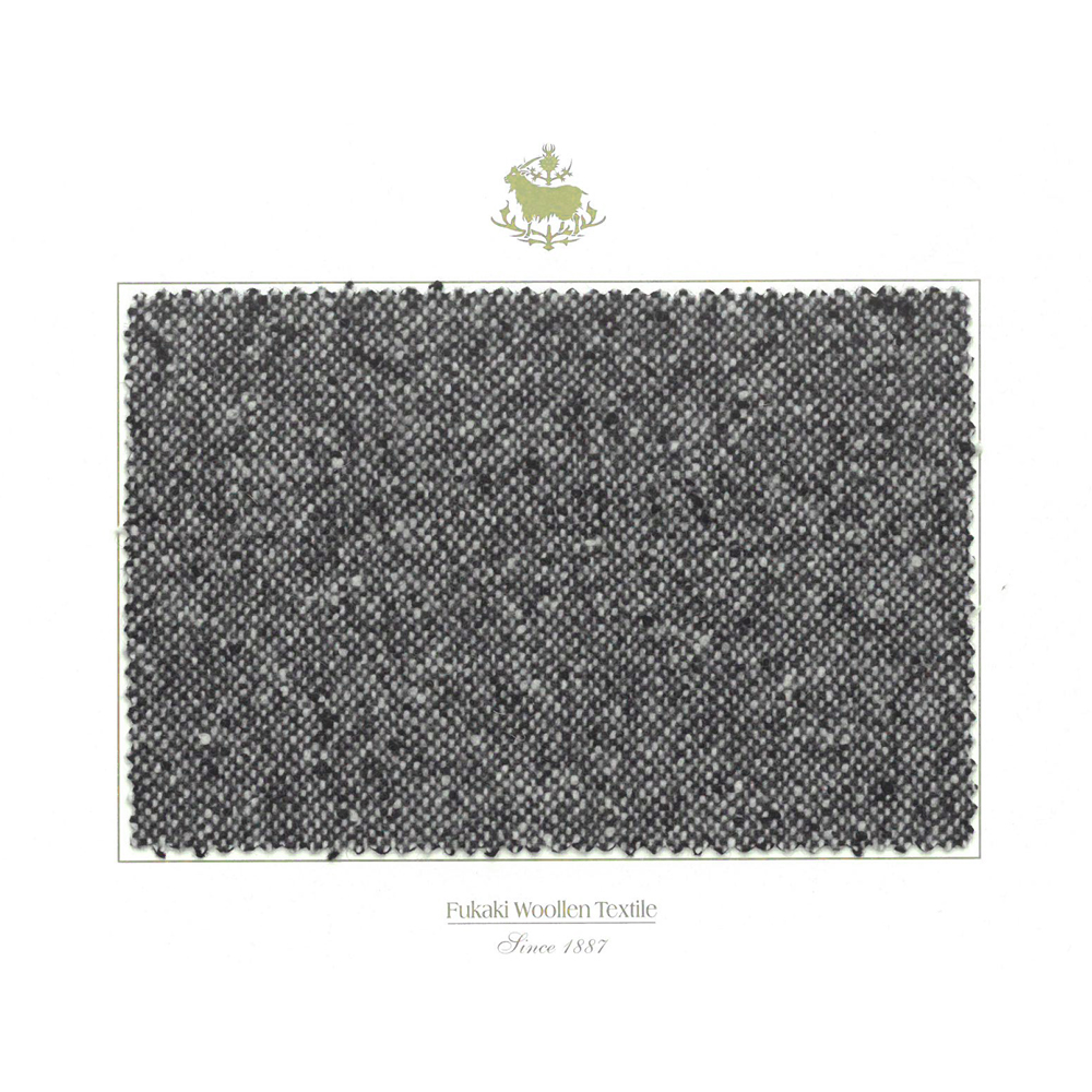 5730 Tessuto Di Lana Fukaki Realizzato In Giappone Nep Tweed Cashmere[Tessile] FUKAKI