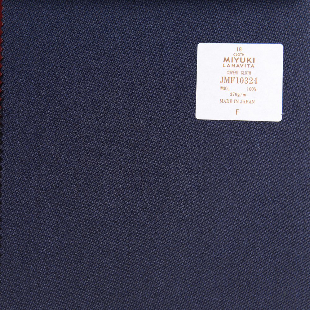 JMF10324 Collezione Lana Vita Tessuto Rivestito Unito Blu Navy[Tessile] Miyuki Keori (Miyuki)