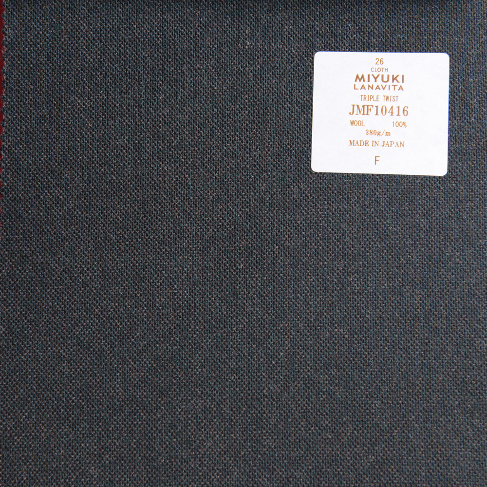 JMF10416 Lana Vita Collection Tweed Spun Plain Antracite Heaven Grey[Tessile] Miyuki Keori (Miyuki)