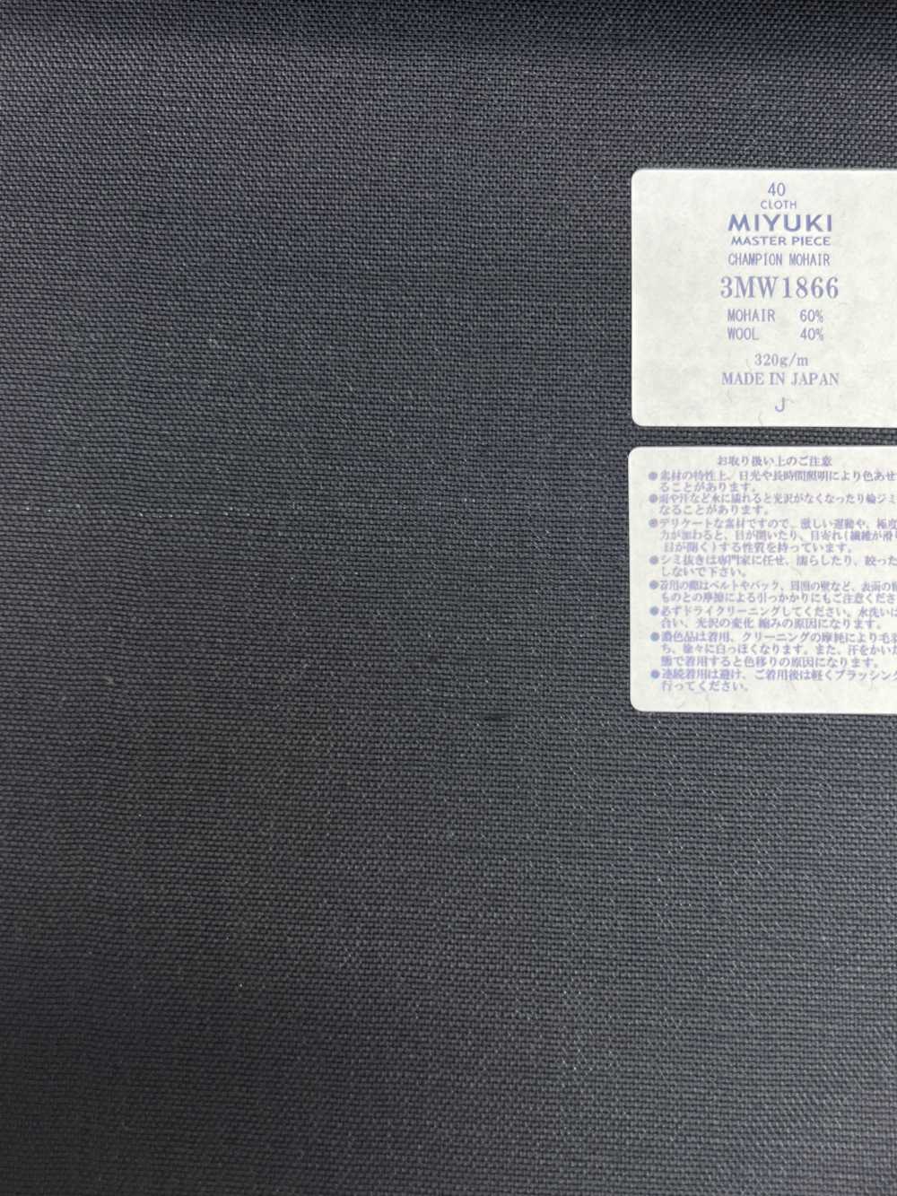 3MW1866 CREATIVE LINE CHAMPION MOHAIR Blu Marino[Tessile] Miyuki Keori (Miyuki)