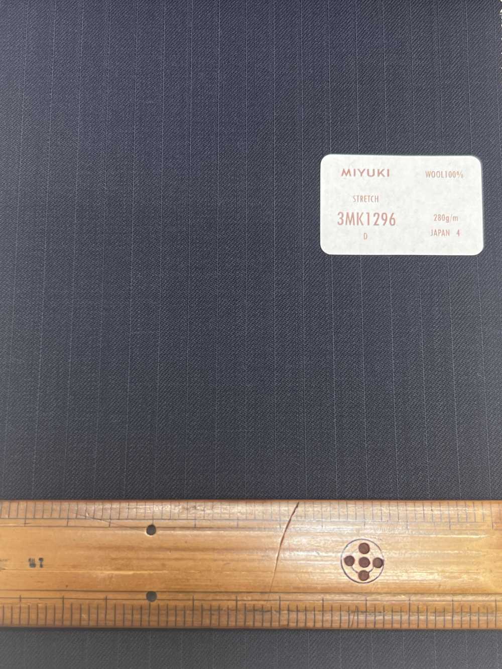 3MK1296 COMFORT LINE ACTIVA STRETCH Shadow Stripe Navy[Tessile] Miyuki Keori (Miyuki)