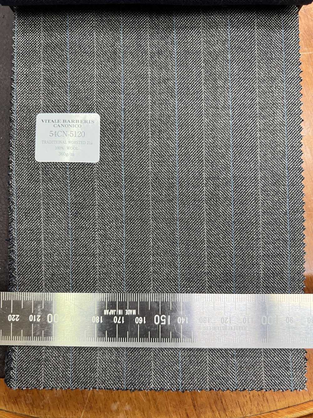 54CN5120 CANONICO TRADITIONAL WORSTED 21μ Strisce Alternate Marrone Chiaro[Tessile] CANONICO